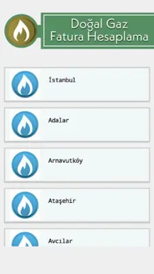 Doğalgaz Fatura android App screenshot 0